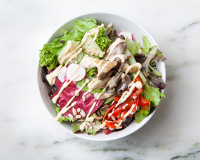 Vegan Mushroom Salad 
