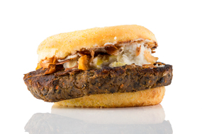 Barry's Vegan Bun-less Black Bean Burger