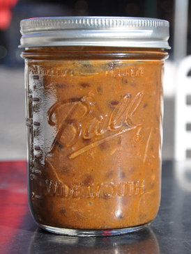 Turkey & Black Bean Chili in a Mason Jar
